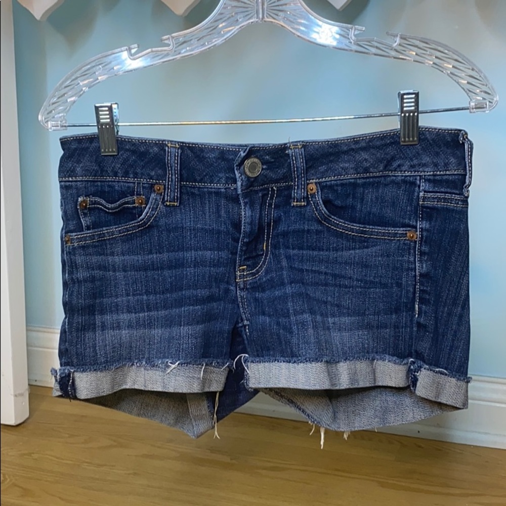 American Eagle Stretch Jean Shorts -size 4